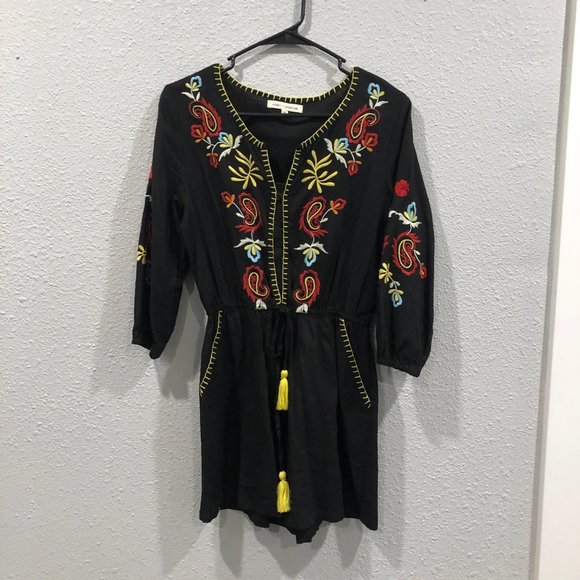 Angel + Premium Black Tera Romper - Picture 5 of 7